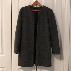 Basically New Wool Dark Grey Coat